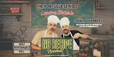 The Portuguese Kids present No Recipe Needed!