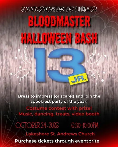 Halloween Dance - Fundraiser Event for Sonata on Stage (13: The Musical)