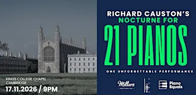 Richard Causton Nocturne for 21 Pianos
