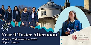 Year 9 Taster Afternoon