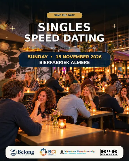 Singles Speed Dating Almere | Meet, Mingle & Connect