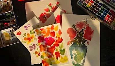 Watercolour Workshop: Abstract Flowers