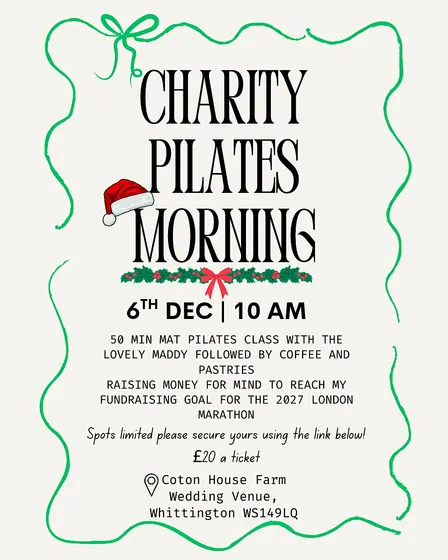 Charity Pilates Morning