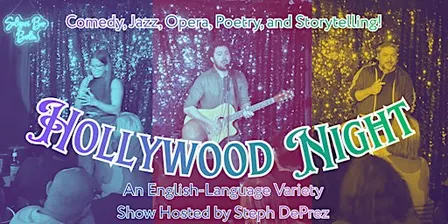 Hollywood Night: Berlin's English Comedy and Variety Show with Steph DePrez