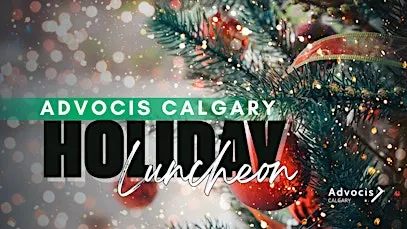 Advocis Calgary: 2026 Annual Holiday Luncheon