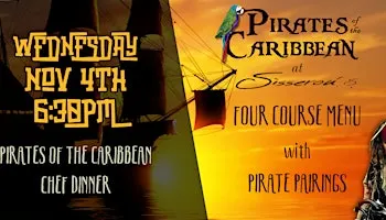 Pirates of the Caribbean Chef Dinner