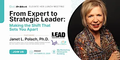 From Expert to Strategic Leader Making the Shift That Sets You Apart