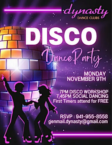 DISCO DANCE PARTY