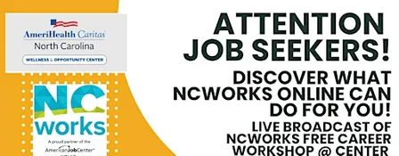 NCWorks LIVE WEBCAST Career Workshop @ ACNC + Recruiters - FREE