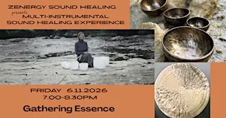 Multi-instrumental, deeply hypnotic Sound Healing Experience