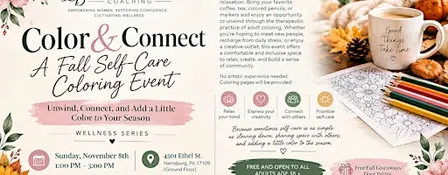 Color & Connect: A Fall Self-Care Coloring Event (FREE)