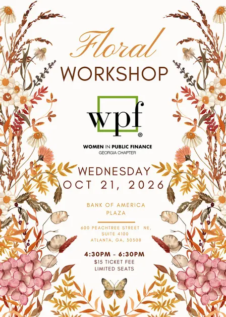 Georgia Women in Public Finance Floral Workshop