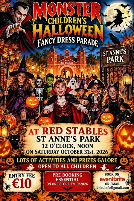 Monster Children's Halloween Fancy Dress Parade
