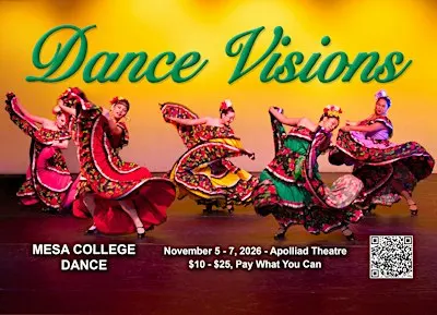 Dance Visions: Friday, November 6. 7:30 pm
