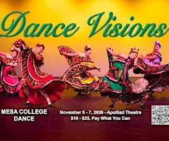 Dance Visions: Thursday, November 5. 7:30 pm