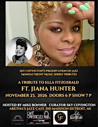 A Tribute to Ella Fitzgerald Featuring Jiana Hunter