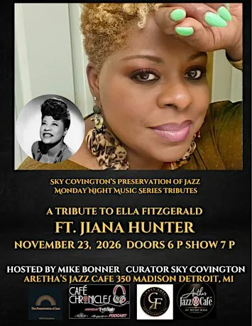 A Tribute to Ella Fitzgerald Featuring Jiana Hunter