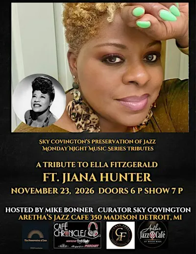 A Tribute to Ella Fitzgerald Featuring Jiana Hunter