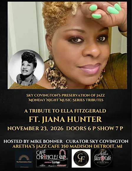 A Tribute to Ella Fitzgerald Featuring Jiana Hunter