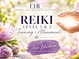 Usui Reiki Level 1 & 2 Training + Attunement
