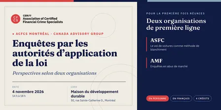 Enquêtes par les autorités d'application de la loi