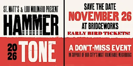 St. Matt's HAMMER TONE 2026 Fundraiser - 11/26/26 @ Bridgeworks 7PM Doors