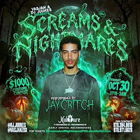 JAY CRITCH | SCREAMS & NIGHTMARES HALLOWEEN