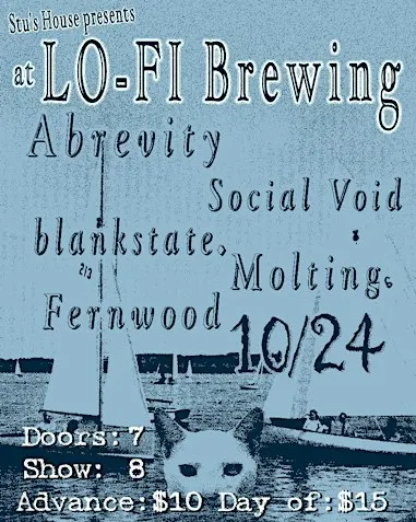 Abrevity, Social Void, Molting, Fernwood, blankstate.