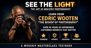 See the Light: The Art of Ministry Photography Masterclass