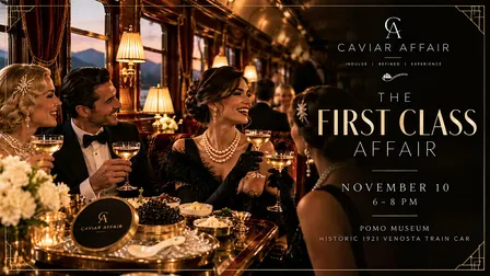 The First Class Caviar Affair - A Caviar and Bubbles Tasting Event