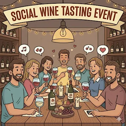 Social Blind Wine Tasting - Thirst Youth Cafe