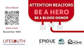 Epique Realty Agent Blood Drive