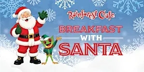 Rainforest Cafe Arizona Mills - Breakfast with Santa