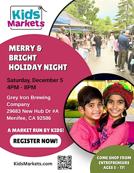 Kids Markets @ Merry & Bright Holiday Night