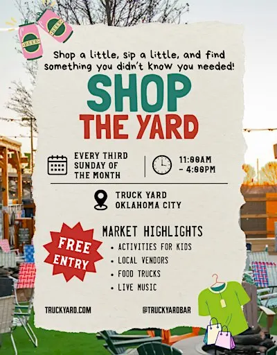 Shop the Yard at Truck Yard Oklahoma City