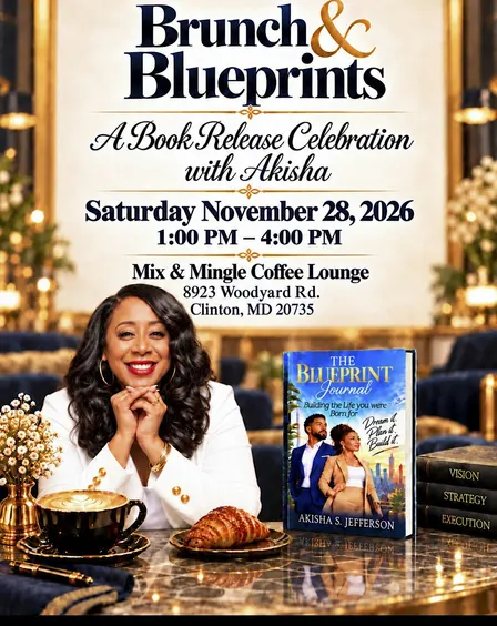 Brunch & Blueprints — A Book Release Celebration with Akisha!