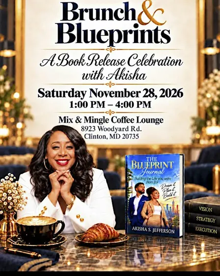Brunch & Blueprints — A Book Release Celebration with Akisha!