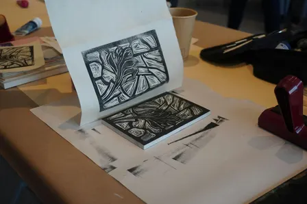 Linocut Printing with Sandra Ellis
