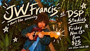 JW Francis live show and short film screening