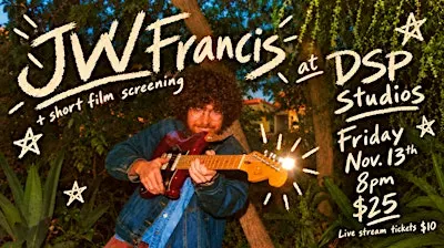 JW Francis live show and short film screening