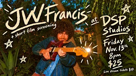 JW Francis live show and short film screening