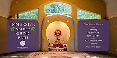 Immersive Nature Sound Bath Experience ✨ (Nanaimo, Vancouver Island)