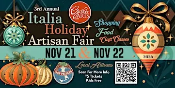 3rd Annual  Italia Holiday Artisan Fair