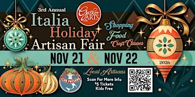 3rd Annual Italia Holiday Artisan Fair