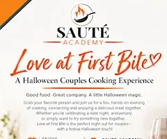 LOVE at First Bite - A Halloween Cooking Experience