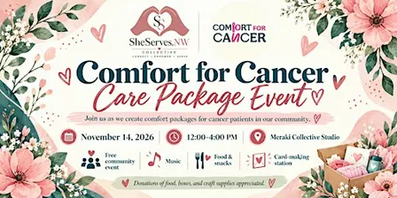 Comfort for Cancer Care Package Event