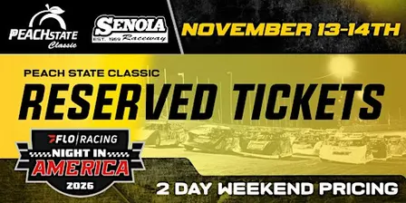2026 FRI-SAT. RESERVED SEATING - Peach State Classic