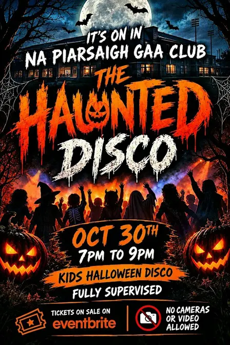 Haunted Halloween Kids Disco