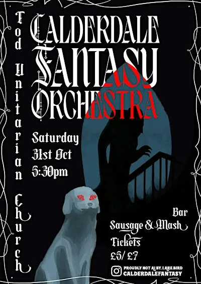 Calderdale Fantasy Orchestra's Fangtastic Halloween Spooktacular Gig