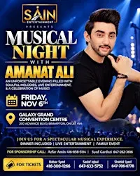 Musical Night with Amanat Ali